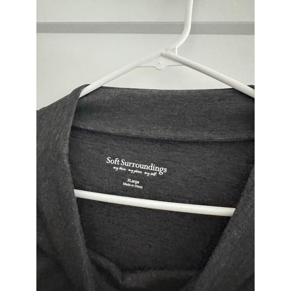 Soft surrounding Grey Cowl neck long sleeve - Picture 6 of 7